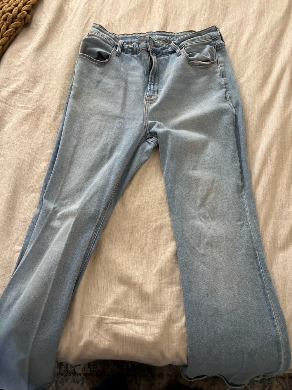 Wow Flare Old Navy Light Blue Jeans